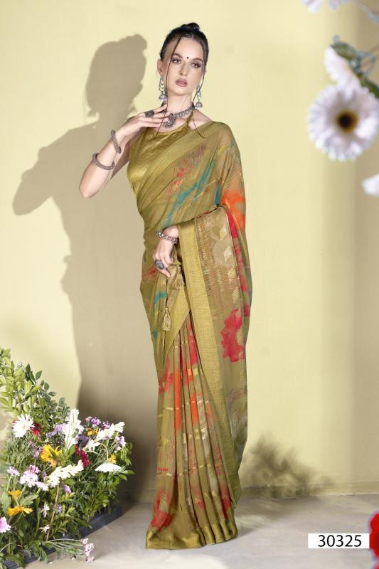 Vallabhi Rudrangi Vol 3 Georgette Fancy Saree Collection