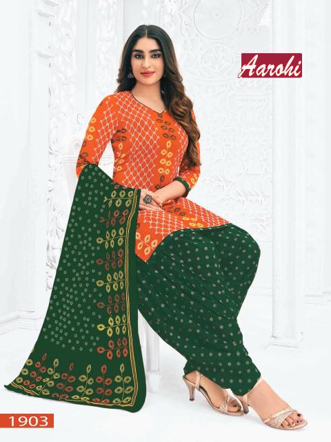 Vandana C Aarohi Vol 19 Cotton Dress Material Collection