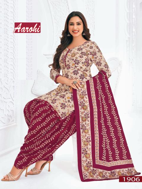 Vandana C Aarohi Vol 19 Cotton Dress Material Collection