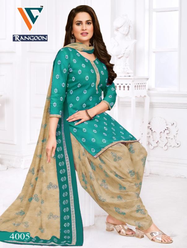 Vandana C Rangoon Vol 4 Cotton Dress Material Collection