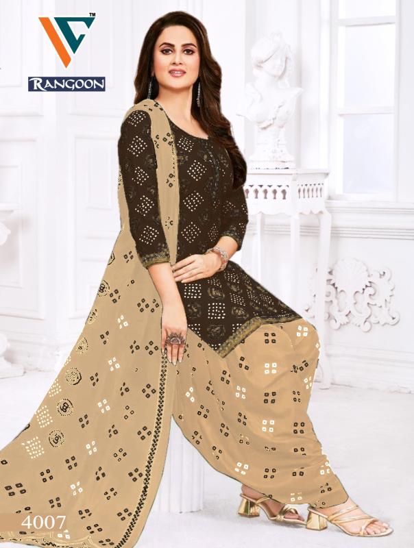 Vandana C Rangoon Vol 4 Cotton Dress Material Collection