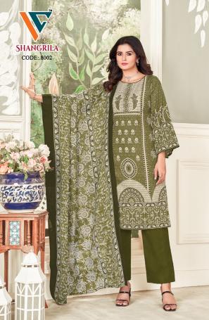 Vandana C Shangrila Vol 8 Cotton Dress Material Collection