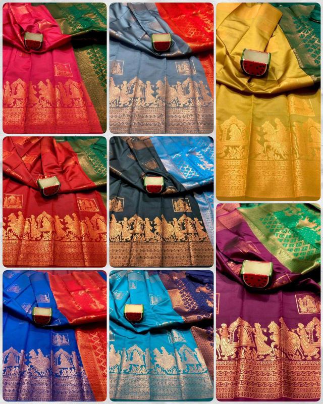 Aab Polaku Fancy Silk Saree Collection