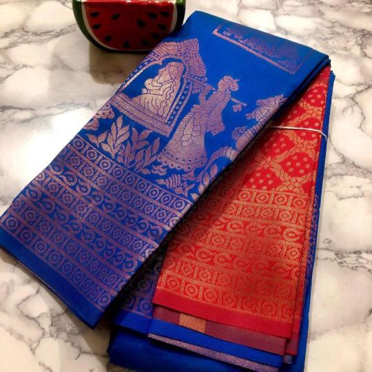 Aab Polaku Fancy Silk Saree Collection