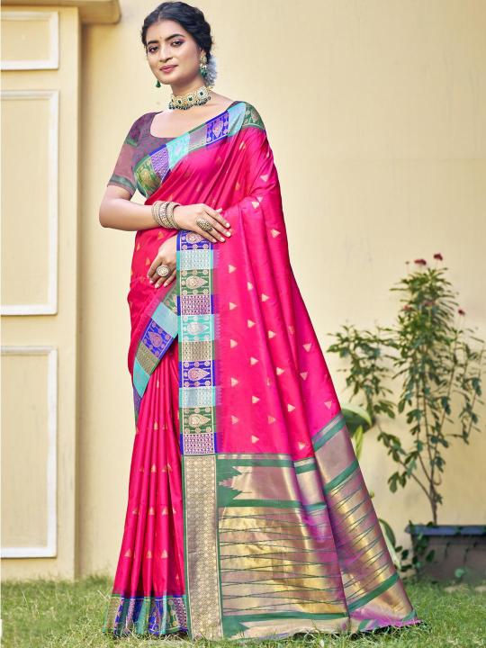 Bunawat Imperial Silk Festival Silk Wedding Wear Saree Collection