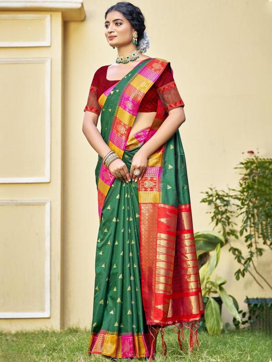 Bunawat Imperial Silk Festival Silk Wedding Wear Saree Collection