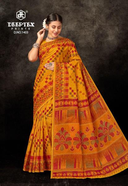 Deeptex Prime Time Vol 14 Printed Cotton Saree Collection