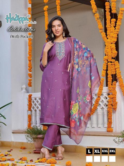 Hadippa Celebrations Vol 1 Vatican Kurti Bottom With Dupatta