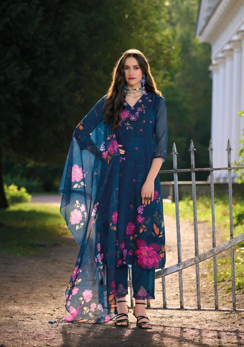 Lady Leela Rubina Vol 2 Digital Printed Kurti Pant With Dupatta Collection