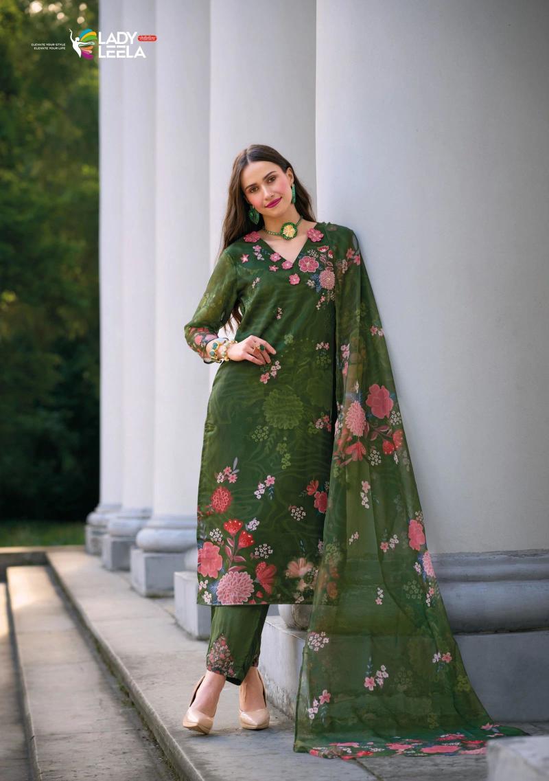 Lady Leela Rubina Vol 2 Digital Printed Kurti Pant With Dupatta Collection