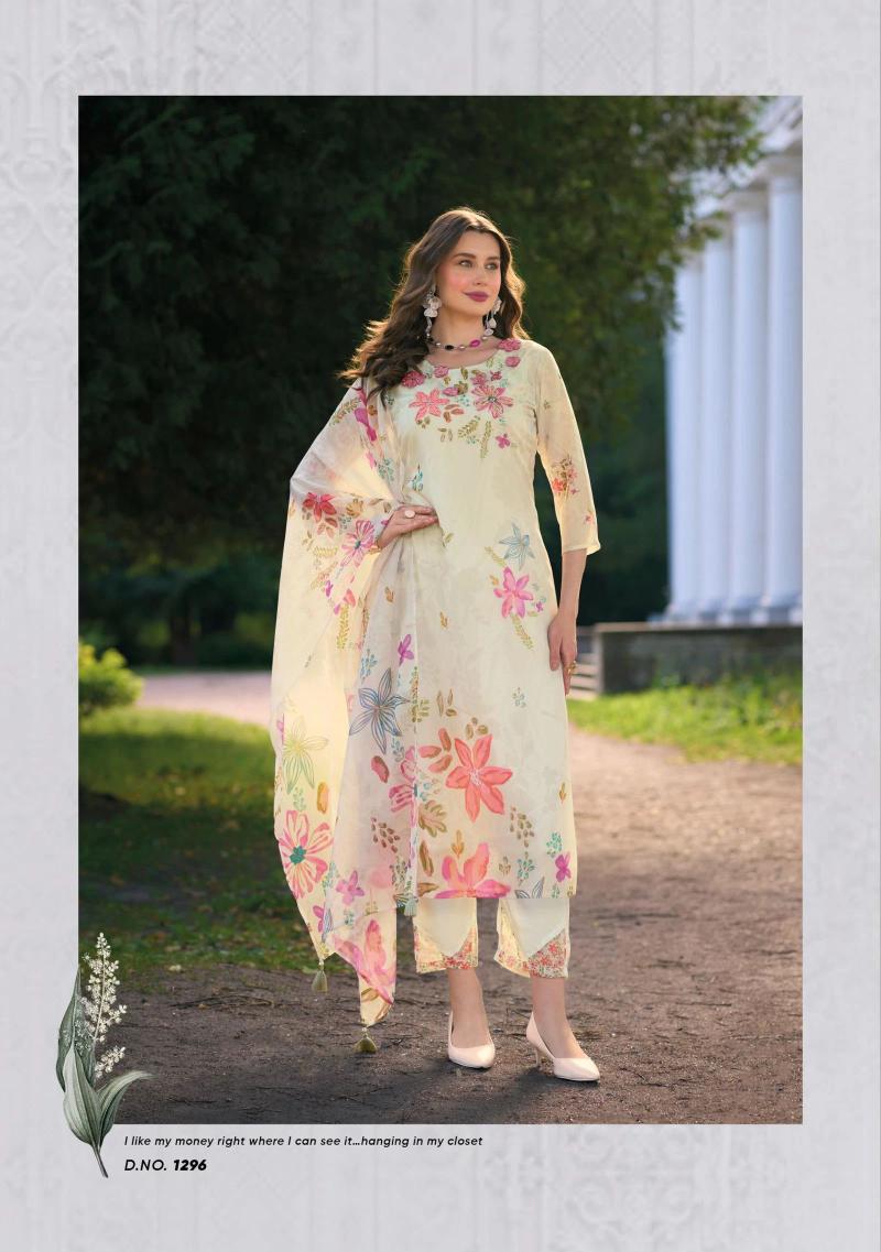 Lady Leela Rubina Vol 2 Digital Printed Kurti Pant With Dupatta Collection