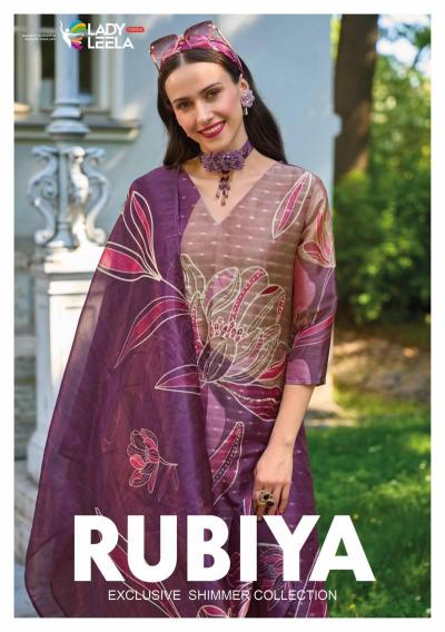 Lady Leela Rubiya Fancy Kurti Pant With Dupatta Collection