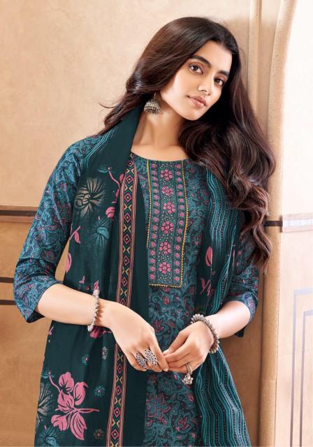 Mayur Anushree Vol 2 Cotton Printed Kurti Bottom With Dupatta