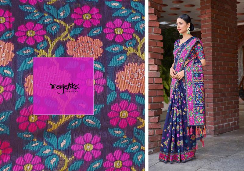 Monjolika Fashion Manjika 7200 Cotton Silk Saree Wholesale Collection