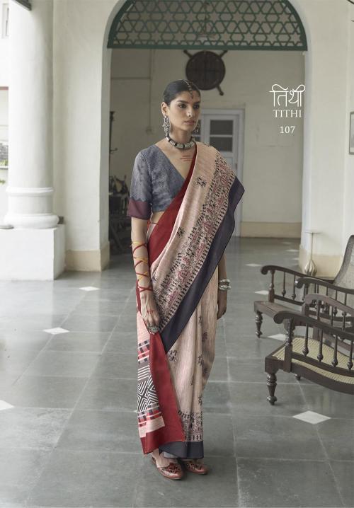 Ressa Tithi Mikora Silk Printed Saree Collection