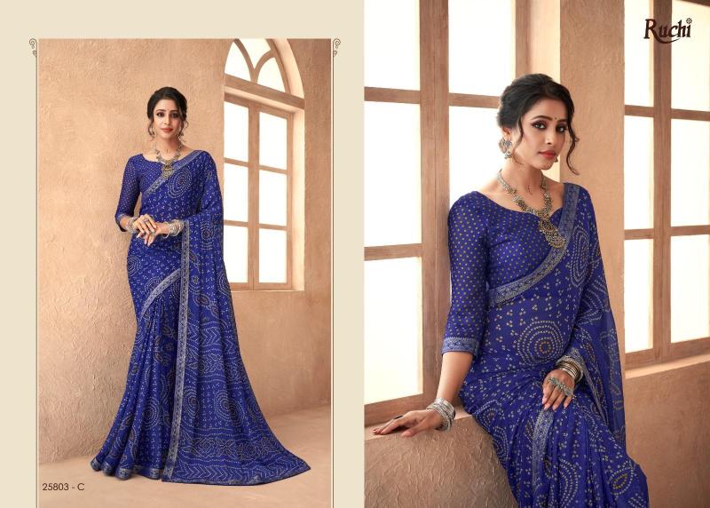 Ruchi Simayaa Vol 18 Chiffon Printed Saree Collection