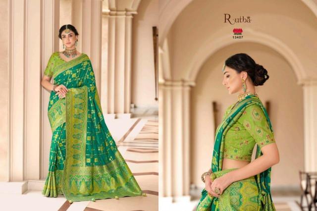 Rutba By KG Designer Wedding Wear Silk Saree Collection