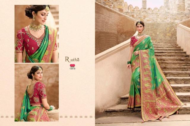 Rutba By KG Designer Wedding Wear Silk Saree Collection