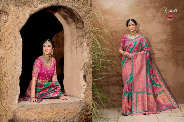 Rutba By KG Designer Wedding Wear Silk Saree Collection