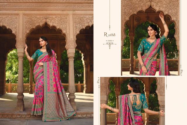 Rutba By KG Designer Wedding Wear Silk Saree Collection