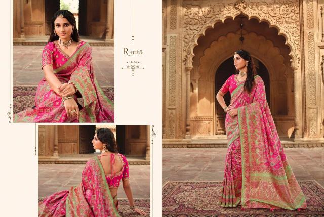 Rutba By KG Designer Wedding Wear Silk Saree Collection