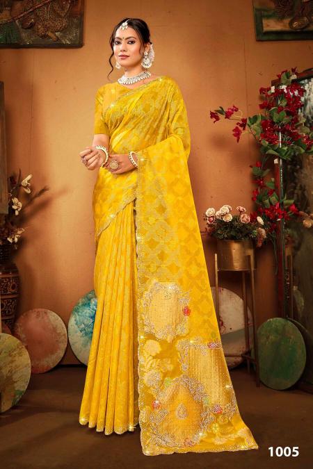 Saroj Ghunghat Jharkan Vol 2 Designed Silk Saree Collection