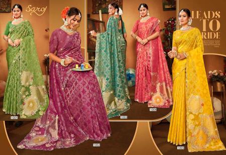 Saroj Ghunghat Jharkan Vol 2 Designed Silk Saree Collection