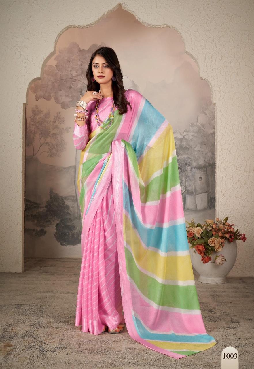 Sr Aavi Chiffon Fancy Printed Saree Collection