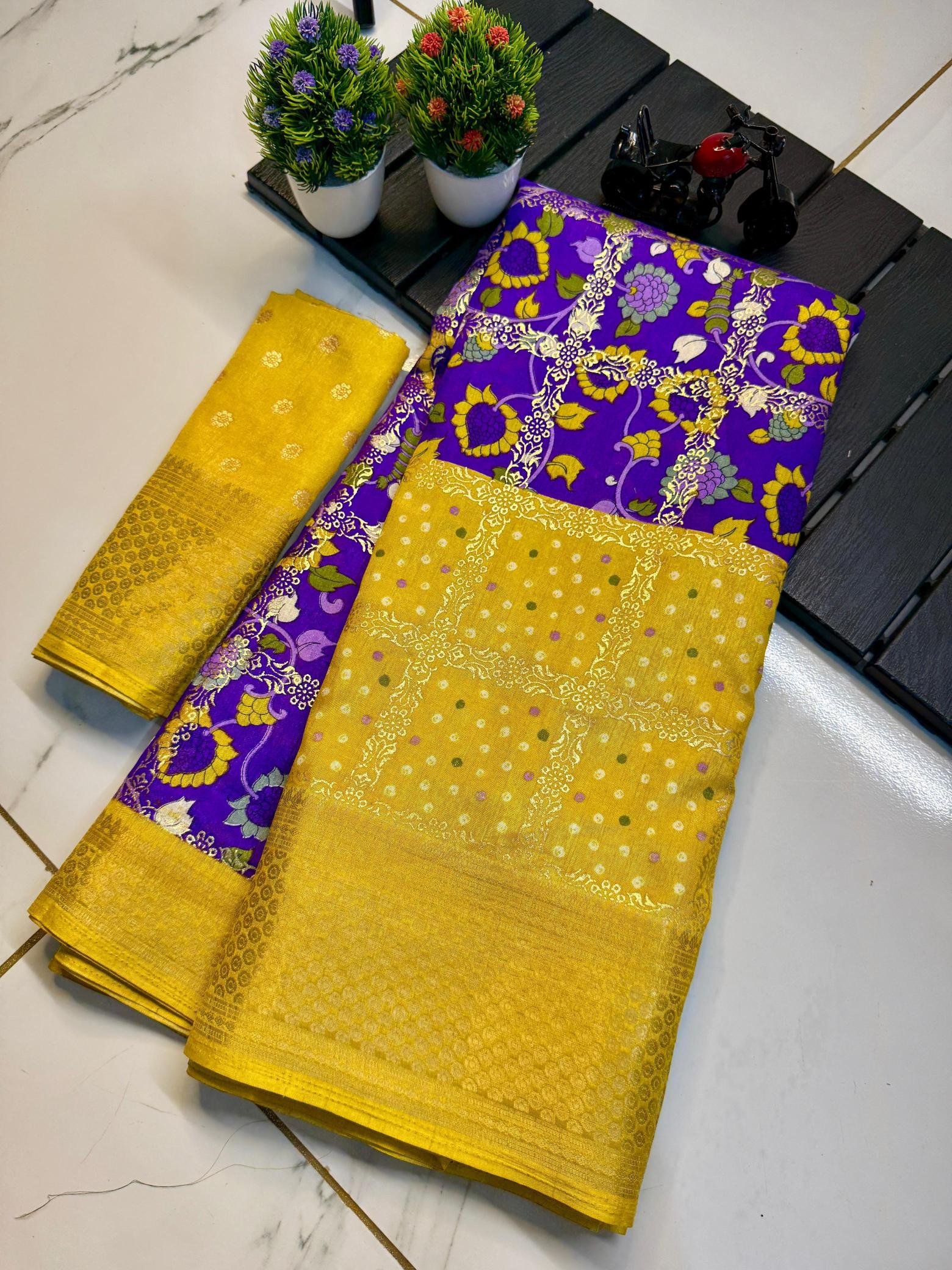 Super patola 1 Bandhej Printed Patola Saree Collection