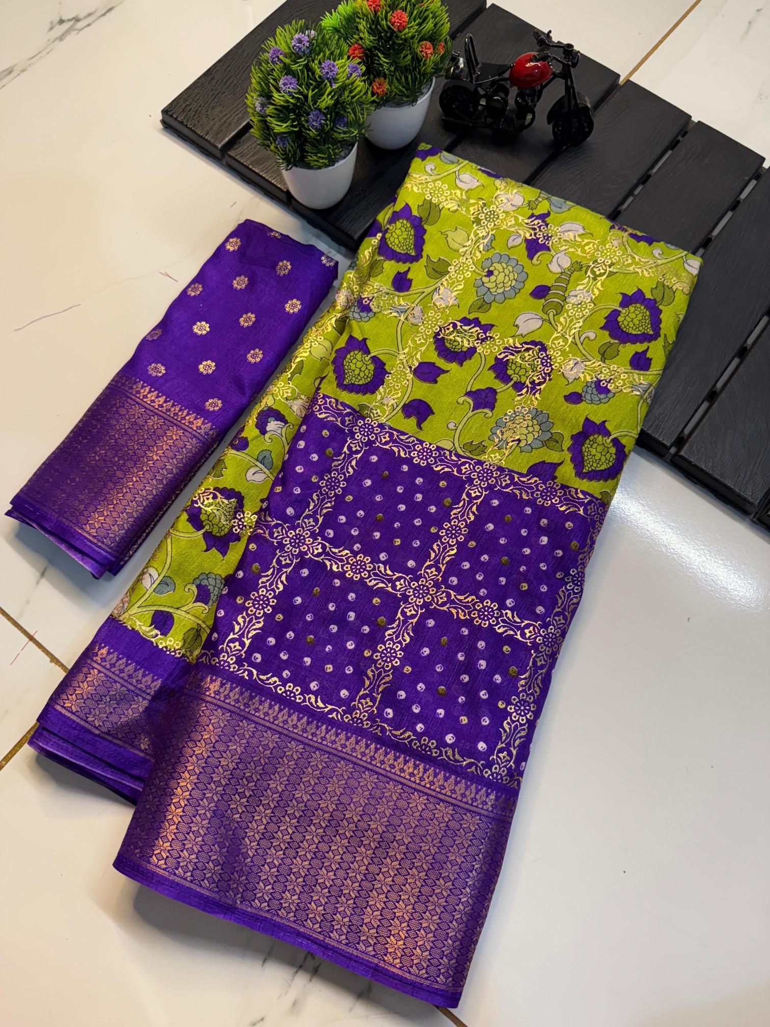 Super patola 1 Bandhej Printed Patola Saree Collection