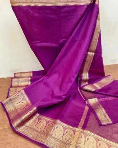 Surekha 591 Oraganza Zari Border Saree Collection